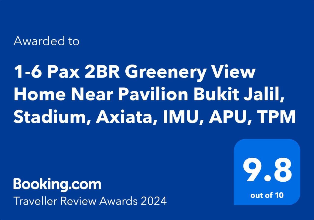1-6 Pax 2br Greenery View Near Pavilion Bukit Jalil, Stadium, Axiata, Imu, Apu, Tpm Pangsapuri *